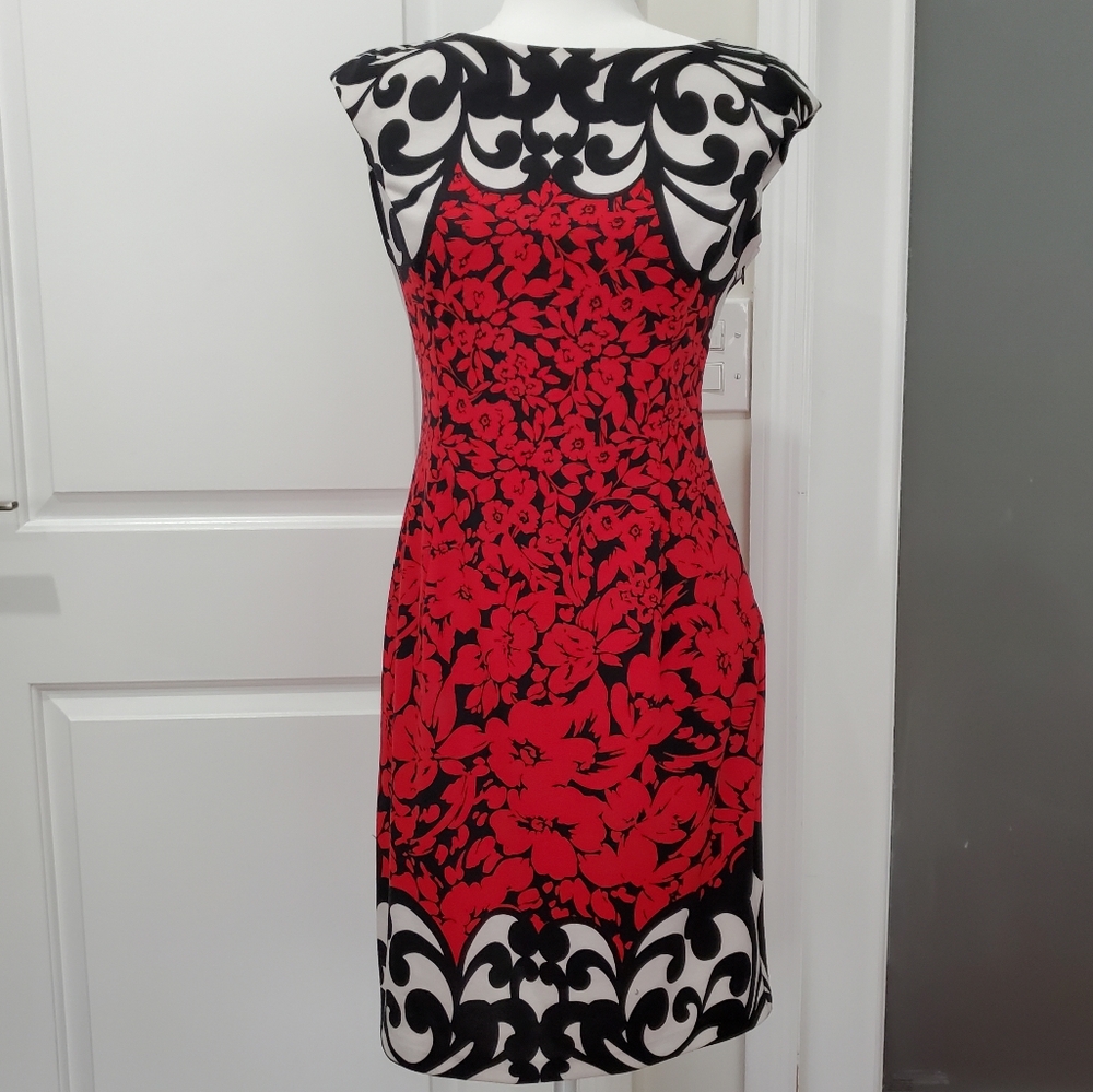 Maggy London Black Red white.